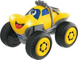 Chicco Billy Big Wheels - Bestuurbare auto met geluid en lichten - Geel