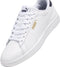 PUMA Smash 3.0 L - Unisex Sneakers - Gevoerde kraag - PUMA White-PUMA Navy-PUMA Gold