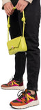 POSH by Poelman CAROCEL - Dames sneakers - Vetersluiting - Bordeaux/oranje combinatie