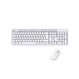 Approx! X420W - Toetsenbord en muis - Draadloos 1000DPI - Wit Spaans Qwerty