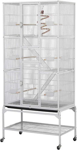 Yaheetech 175 cm - Vogelkooi - Extra groot voor middelgrote vogels