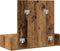 vidaXL - Wandgemonteerde - Kaptafel - Oud - Hout - 83x40x70 - cm