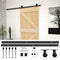 vidaXL - Schuifdeur - met - beslag - 90x210 - cm - massief - grenenhout