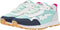 Vingino Rosetta - Sneaker - Suede en sporty mesh - Multicolor blue - Maat 28