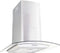vidaXL Wandafzuigkap 756 m³/u LED 60 cm roestvrij staal
