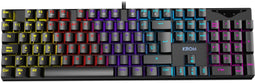 Krom Kasic Qwerty ES - Mechanisch Toetsenbord - Draad - FullSize - 105 toetsen - ISO