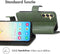 iMoshion Hoesje Geschikt voor Samsung Galaxy S24 Hoesje Met Pasjeshouder - iMoshion Luxe Bookcase - Groen