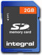 Integral SD 2GB - Geheugenkaart - Class 4 - 10MB/s lezen 5MB/s schrijven