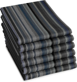 DDDDD - Theedoek Over the rainbow - 100% katoen - Grijs - Set van 6 stuks (6 stuks)