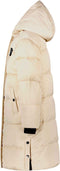 Like Flo F207-5204 - Meisjes Jas - Maxi parka met capuchon - Kit (146)