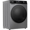 Everglades EVWM71412AG - Wasmachine - 7KG Laadvermogen - A Klasse - Stoomfuncties - Koolborstelloze Motor - Titanium Grijs