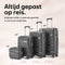 SKYCASES Travel One - 24-inch Medium Reiskoffer - Lichtgewicht Waterdicht Cijferslot - Antraciet
