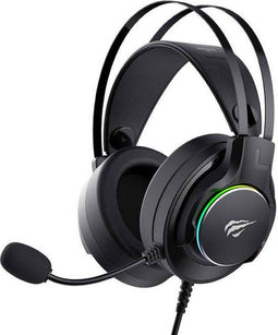 Havit H2007U - Gaming-hoofdtelefoon - 40 mm drivers - Zwart