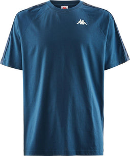 Kappa Unisex T-shirt - T-shirt - Korte mouw - Blauw (2021)