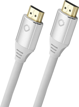 Oehlbach Black Magic MKII - HDMI 2.1 Kabel - 8K Ultra High-Speed 48Gbit/s - Wit (2 meter)