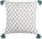 CORNUS - Sierkussen - Wit - 45 x 45 cm - Katoen