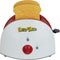 Eddy Toys Toaster - Speelgoed Broodrooster - 3 stuks - Wit