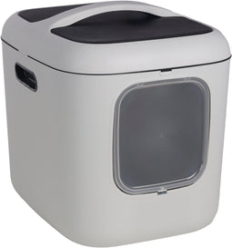 Flamingo Romy - Kattenbak XXL - Geurcontrole met koolfilter - Wit