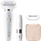 Braun Silk-épil 9 Flex 9005 - Epilator - 40 pincetten - Goud Wit