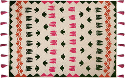 ANAND - Plaid - Multicolor - 130 x 180 cm - Katoen