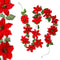 Christmas Kerstkrans Rood Groen Plastic 180 Cm