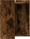 vidaXL - Kattenbakkast - 42x42x51 - cm - bewerkt - hout - gerookt - eikenkleurig
