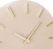 Mica Decorations Brixen - Wandklok - Ø35,5 cm - Beige