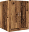 vidaXL - Wasmachinekast - 70,5x71,5x91,5 - cm - oud - houtkleurig