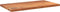 vidaXL - Tafelblad - rechthoekig - 100x70x2,5 - cm - massief - acaciahout