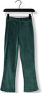 Koko Noko Q-girls - Flared broek - Velours - Donkergroen - Maat 128