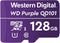 WD Purple SC QD101 - microSDXC - 128GB - UHS-I Class 10