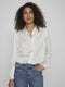 VILA VIELLETTE - Blouse - Hoge hals - Lange mouwen - Maat 36