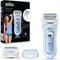 Braun Silk-épil 5-160 - Ladyshaver - 3-in-1 scheerapparaat trimmer scrub - Blauw