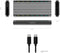 Aisens ASM2-RGB011GR - Externe behuizing M.2 - USB 3.2 Gen2 10Gb/s - Grijs