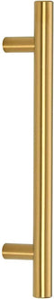 vidaXL - Handvatten - 10 - st - 128 - mm - roestvrij - staal - goudkleurig