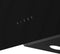 Wiggo WE-A642G(B) - Schuine Afzuigkap - 60 cm - Zwart Glas - 626 m³/h - ECO+ Touch Control