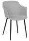 Set van 2 eetkamerstoelen ELIM Lichtgrijs