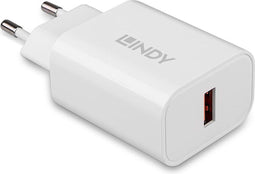 Lindy 73412 - Oplader AC - Snel opladen 18 W - Wit