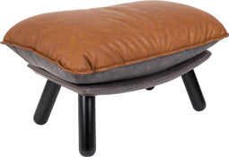 Zuiver Lazy Sack Hocker Kunstleer Bruin