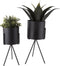 Plant Pot Set Pedestal XL Iron Q1-21