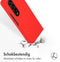 Accezz Hoesje Geschikt voor Samsung Galaxy Z Fold 4 Hoesje Siliconen - Accezz Liquid Silicone Backcover - Rood