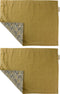 Laura Ashley Kitchen Linen Collectables Placemats set van 2 - Daniela Oil Geel