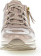 Gabor 96.527 - Dames Sneakers - Lak met gouden details - Beige