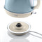 Ariete 00C286905AR0 - Waterkoker 1.7L 2000W - 360° draaibaar - Vintage blauw