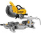 DeWalt DWS727-QS - Dubbele verstekzaag 250mm - XPS cross-cut positioneringssysteem - 4300 min-1