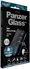 PanzerGlass 2718 - Screenprotector - E2E microfractuur antibacterieel glas met camerahoes met Swarovsky-kristal - zwart frame