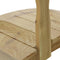 vidaXL - Tuinbrug - met - leuning - 170x74x105 - cm - geïmpregneerd - grenenhout