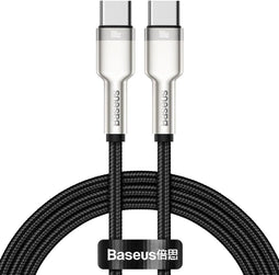 Baseus Cafule Series - USB-C naar USB-C Kabel - 100W 1m - Zwart