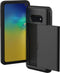 imoshion Hoesje Geschikt voor Samsung Galaxy S10e Hoesje - Ruimte voor 2 pasjes - imoshion Backcover met pasjeshouder - Zwart