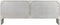 Dientafel Home ESPRIT Wit Mangohout 182 x 45 x 76 cm